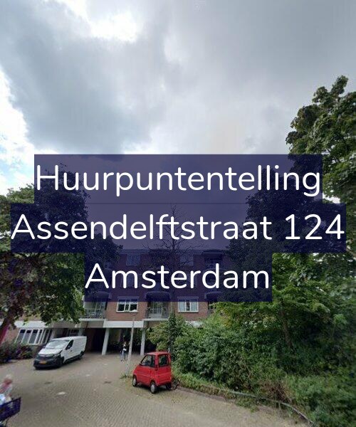 Foto gevel Huurpuntentelling voor Assendelftstraat 124, Amsterdam
