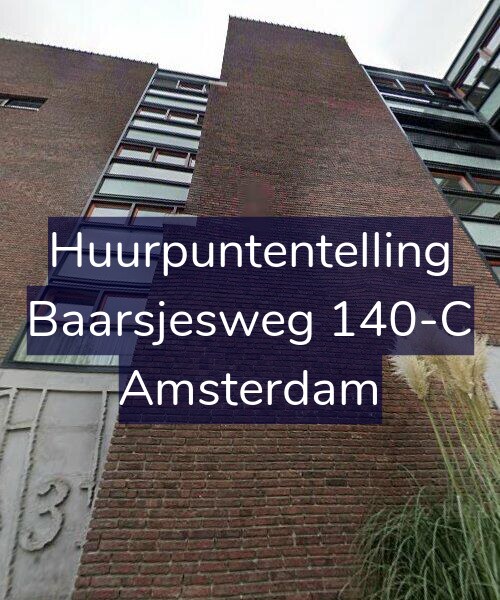Foto gevel Huurpuntentelling voor Baarsjesweg 140-C, Amsterdam
