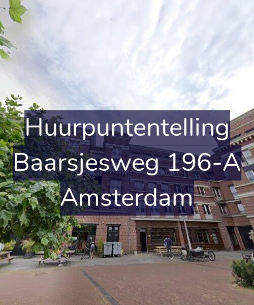 Foto gevel Huurpuntentelling voor Baarsjesweg 196-A, Amsterdam