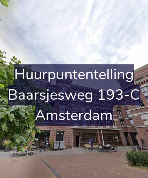 Foto gevel Huurpuntentelling voor Baarsjesweg 193-C, Amsterdam