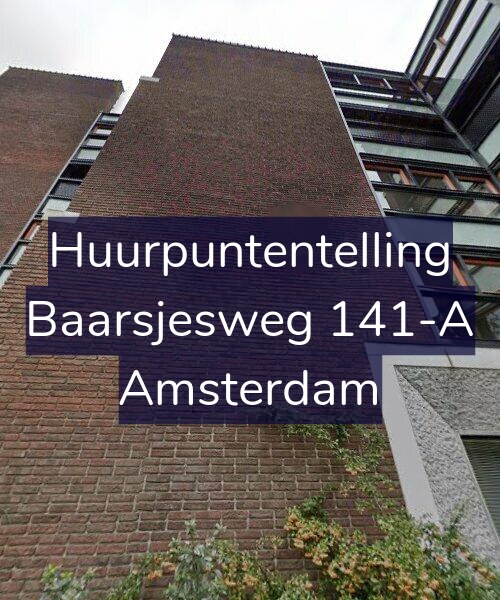 Foto gevel Huurpuntentelling voor Baarsjesweg 141-A, Amsterdam