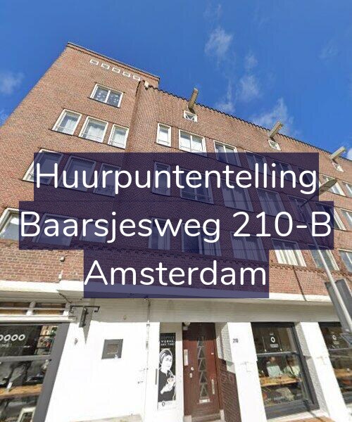 Foto gevel Huurpuntentelling voor Baarsjesweg 210-B, Amsterdam