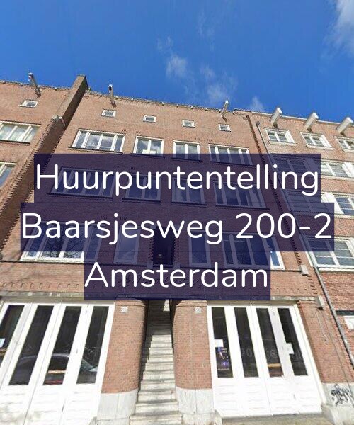 Foto gevel Huurpuntentelling voor Baarsjesweg 200-2, Amsterdam