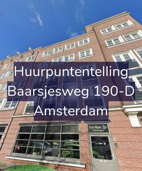 Foto gevel Huurpuntentelling voor Baarsjesweg 190-D, Amsterdam