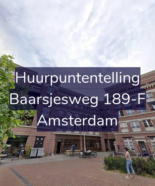 Foto gevel Huurpuntentelling voor Baarsjesweg 189-F, Amsterdam