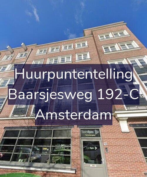 Foto gevel Huurpuntentelling voor Baarsjesweg 192-C, Amsterdam