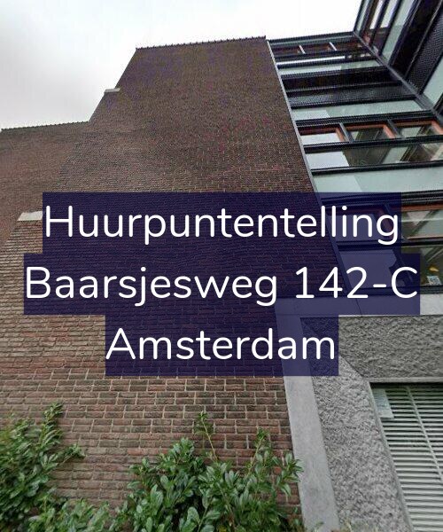 Foto gevel Huurpuntentelling voor Baarsjesweg 142-C, Amsterdam