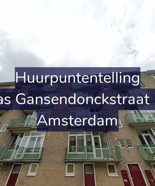 Foto gevel Huurpuntentelling voor Baas Gansendonckstraat 5-2, Amsterdam