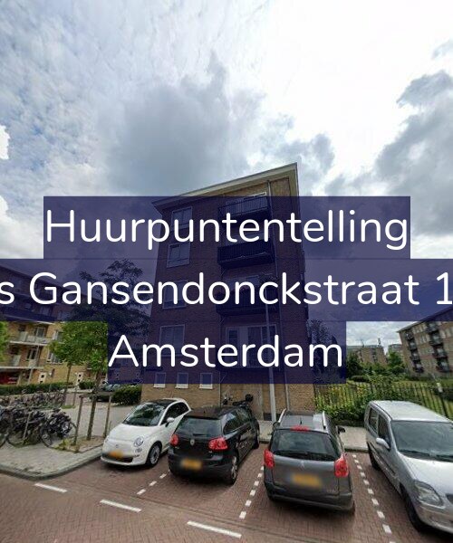 Foto gevel Huurpuntentelling voor Baas Gansendonckstraat 19-H, Amsterdam