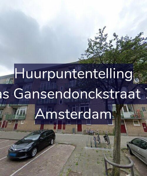 Foto gevel Huurpuntentelling voor Baas Gansendonckstraat 7-H, Amsterdam
