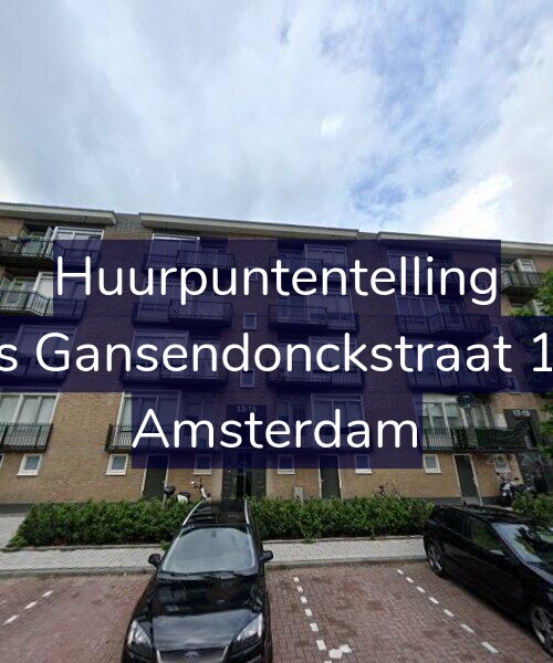 Foto gevel Huurpuntentelling voor Baas Gansendonckstraat 15-H, Amsterdam