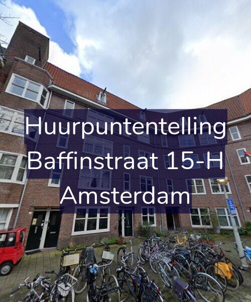 Foto gevel Huurpuntentelling voor Baffinstraat 15-H, Amsterdam