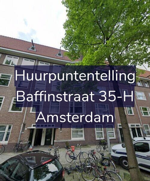 Foto gevel Huurpuntentelling voor Baffinstraat 35-H, Amsterdam