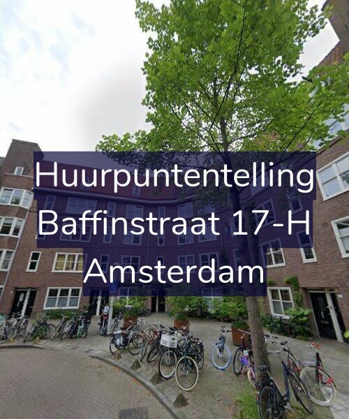 Foto gevel Huurpuntentelling voor Baffinstraat 17-H, Amsterdam
