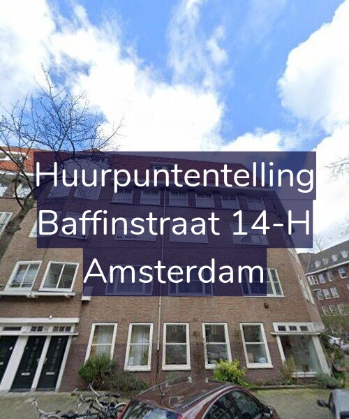 Foto gevel Huurpuntentelling voor Baffinstraat 14-H, Amsterdam