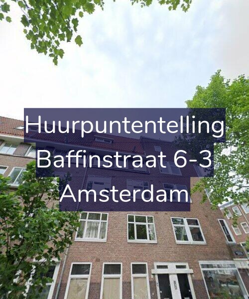 Foto gevel Huurpuntentelling voor Baffinstraat 6-3, Amsterdam