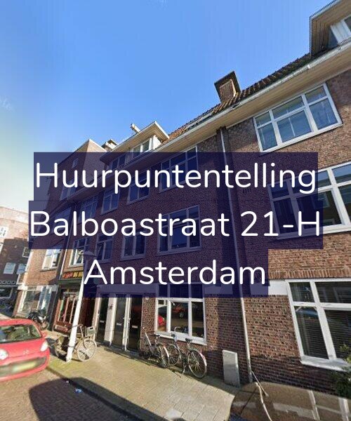 Foto gevel Huurpuntentelling voor Balboastraat 21-H, Amsterdam