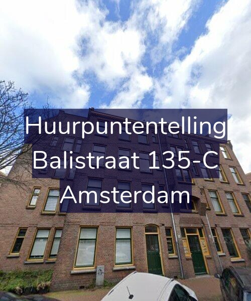 Foto gevel Huurpuntentelling voor Balistraat 135-C, Amsterdam