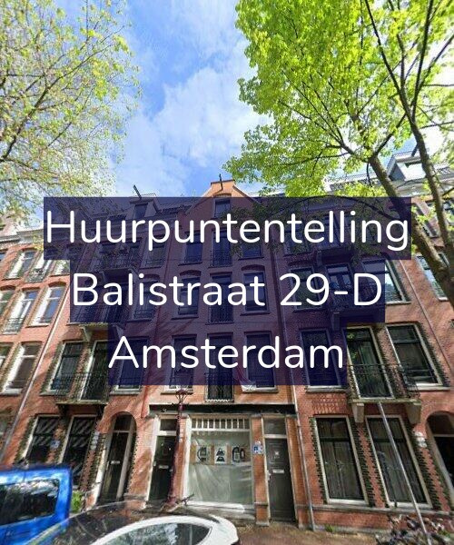 Foto gevel Huurpuntentelling voor Balistraat 29-D, Amsterdam