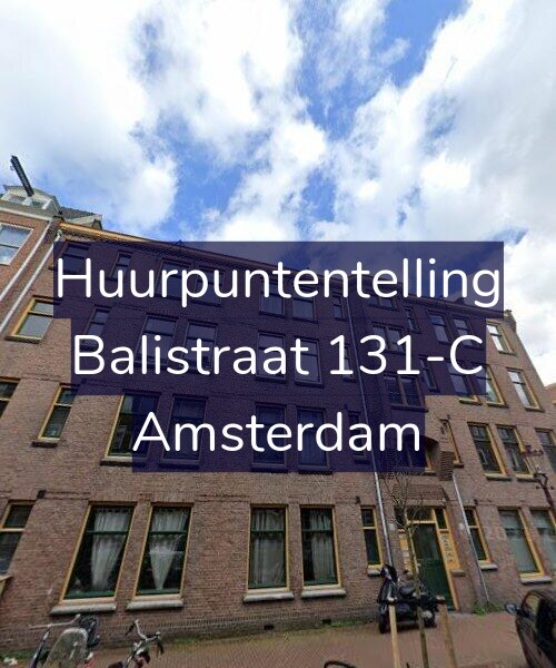 Foto gevel Huurpuntentelling voor Balistraat 131-C, Amsterdam