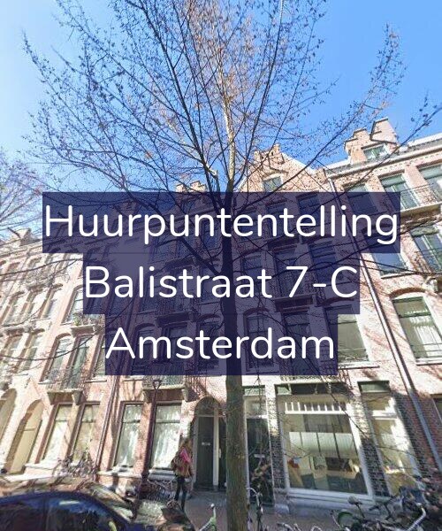 Foto gevel Huurpuntentelling voor Balistraat 7-C, Amsterdam