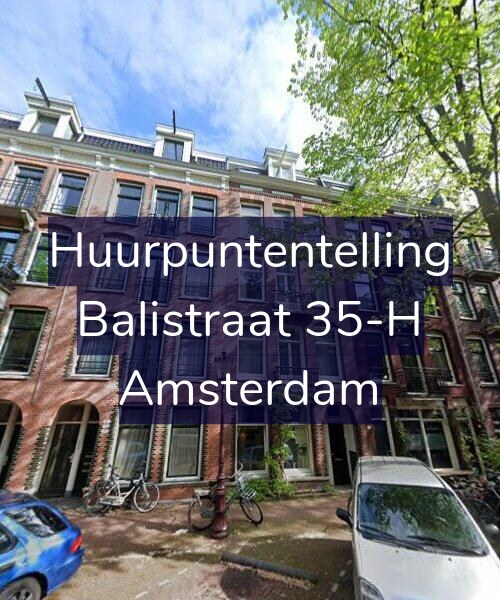 Foto gevel Huurpuntentelling voor Balistraat 35-H, Amsterdam