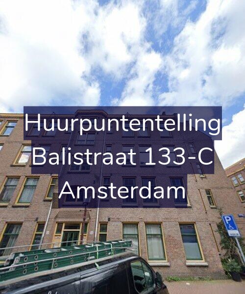 Foto gevel Huurpuntentelling voor Balistraat 133-C, Amsterdam