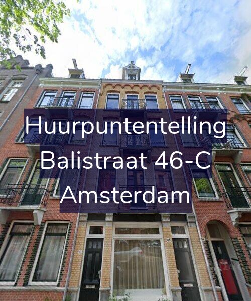 Foto gevel Huurpuntentelling voor Balistraat 46-C, Amsterdam