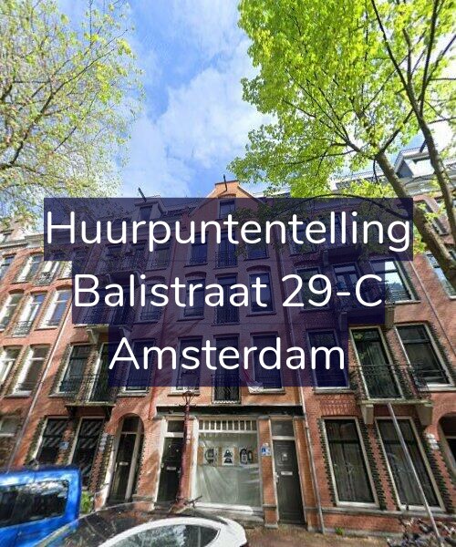 Foto gevel Huurpuntentelling voor Balistraat 29-C, Amsterdam