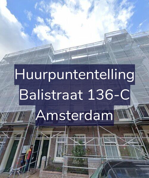 Foto gevel Huurpuntentelling voor Balistraat 136-C, Amsterdam
