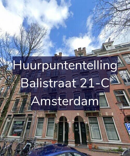 Foto gevel Huurpuntentelling voor Balistraat 21-C, Amsterdam