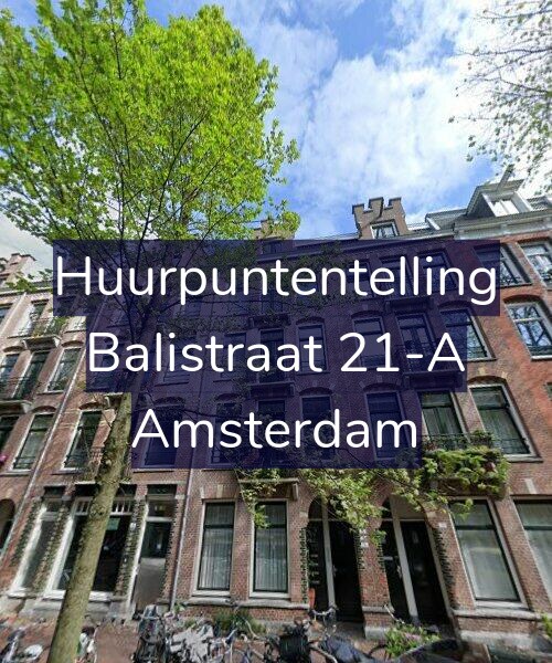 Foto gevel Huurpuntentelling voor Balistraat 21-A, Amsterdam