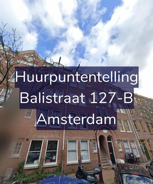 Foto gevel Huurpuntentelling voor Balistraat 127-B, Amsterdam