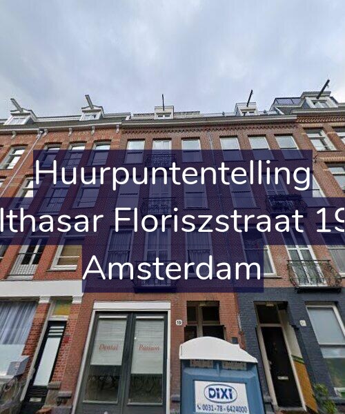 Foto gevel Huurpuntentelling voor Balthasar Floriszstraat 19-3, Amsterdam