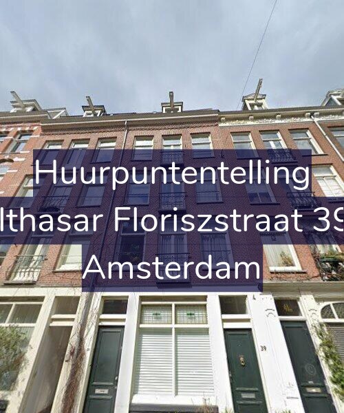 Foto gevel Huurpuntentelling voor Balthasar Floriszstraat 39-2, Amsterdam