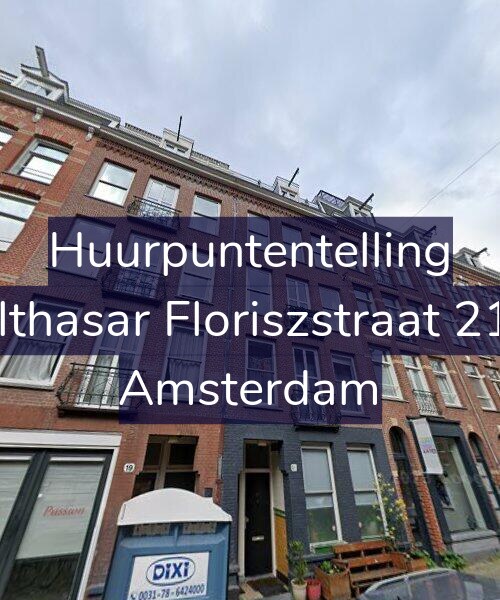 Foto gevel Huurpuntentelling voor Balthasar Floriszstraat 21-2, Amsterdam