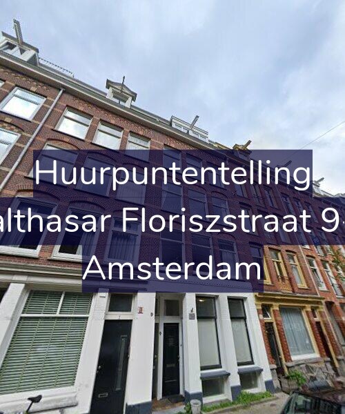 Foto gevel Huurpuntentelling voor Balthasar Floriszstraat 9-H, Amsterdam