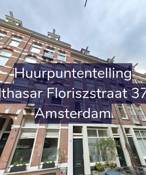 Foto gevel Huurpuntentelling voor Balthasar Floriszstraat 37-H, Amsterdam