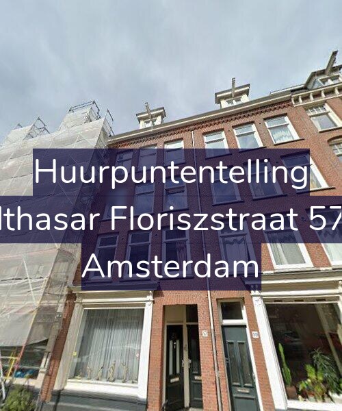 Foto gevel Huurpuntentelling voor Balthasar Floriszstraat 57-H, Amsterdam