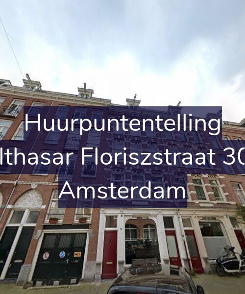 Foto gevel Huurpuntentelling voor Balthasar Floriszstraat 30-2, Amsterdam
