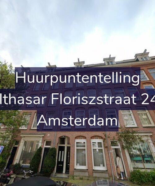 Foto gevel Huurpuntentelling voor Balthasar Floriszstraat 24-1, Amsterdam
