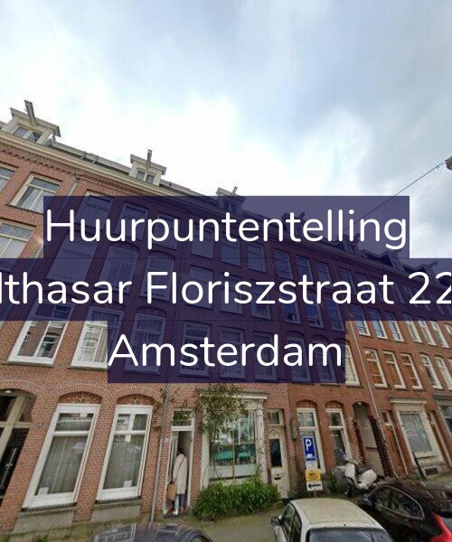Foto gevel Huurpuntentelling voor Balthasar Floriszstraat 22-H, Amsterdam