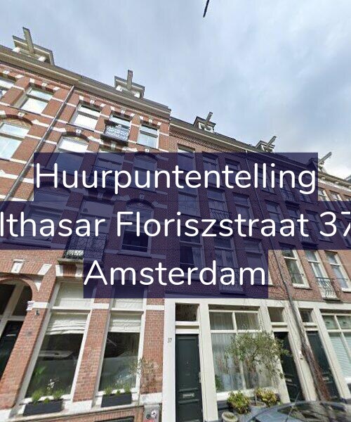 Foto gevel Huurpuntentelling voor Balthasar Floriszstraat 37-3, Amsterdam