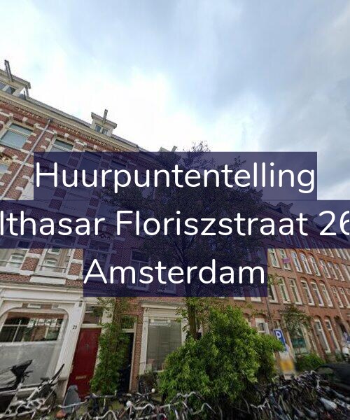 Foto gevel Huurpuntentelling voor Balthasar Floriszstraat 26-3, Amsterdam