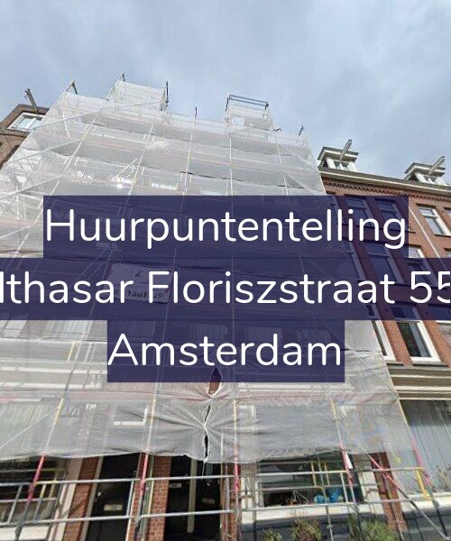 Foto gevel Huurpuntentelling voor Balthasar Floriszstraat 55-B, Amsterdam