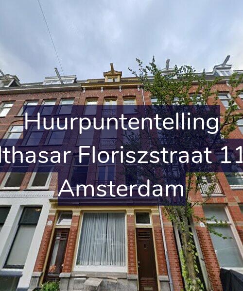 Foto gevel Huurpuntentelling voor Balthasar Floriszstraat 11-H, Amsterdam