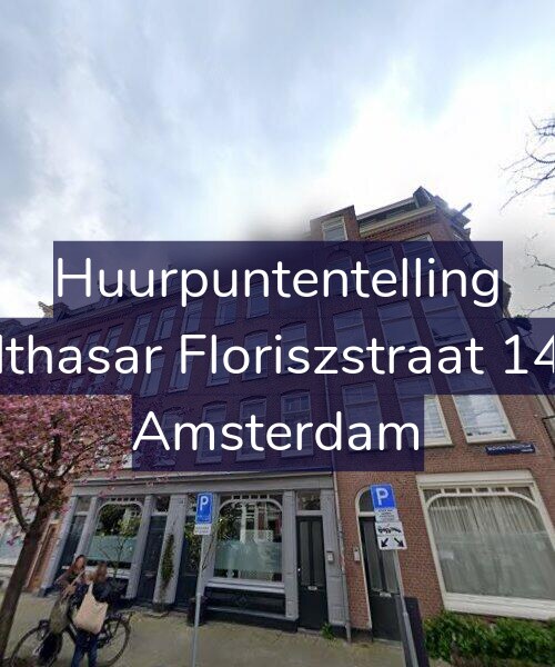 Foto gevel Huurpuntentelling voor Balthasar Floriszstraat 14-H, Amsterdam