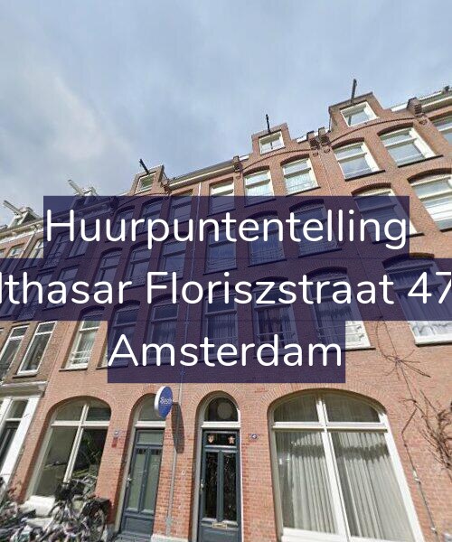 Foto gevel Huurpuntentelling voor Balthasar Floriszstraat 47-D, Amsterdam
