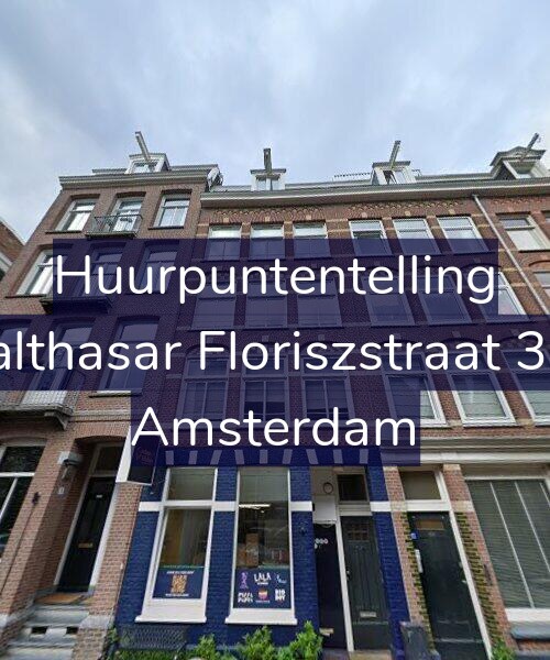 Foto gevel Huurpuntentelling voor Balthasar Floriszstraat 3-2, Amsterdam