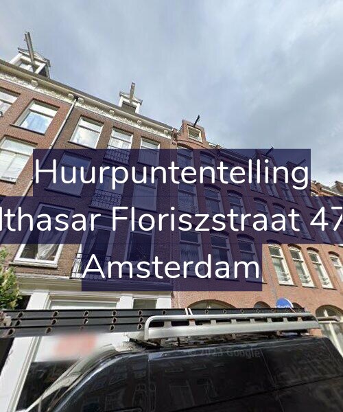 Foto gevel Huurpuntentelling voor Balthasar Floriszstraat 47-A, Amsterdam